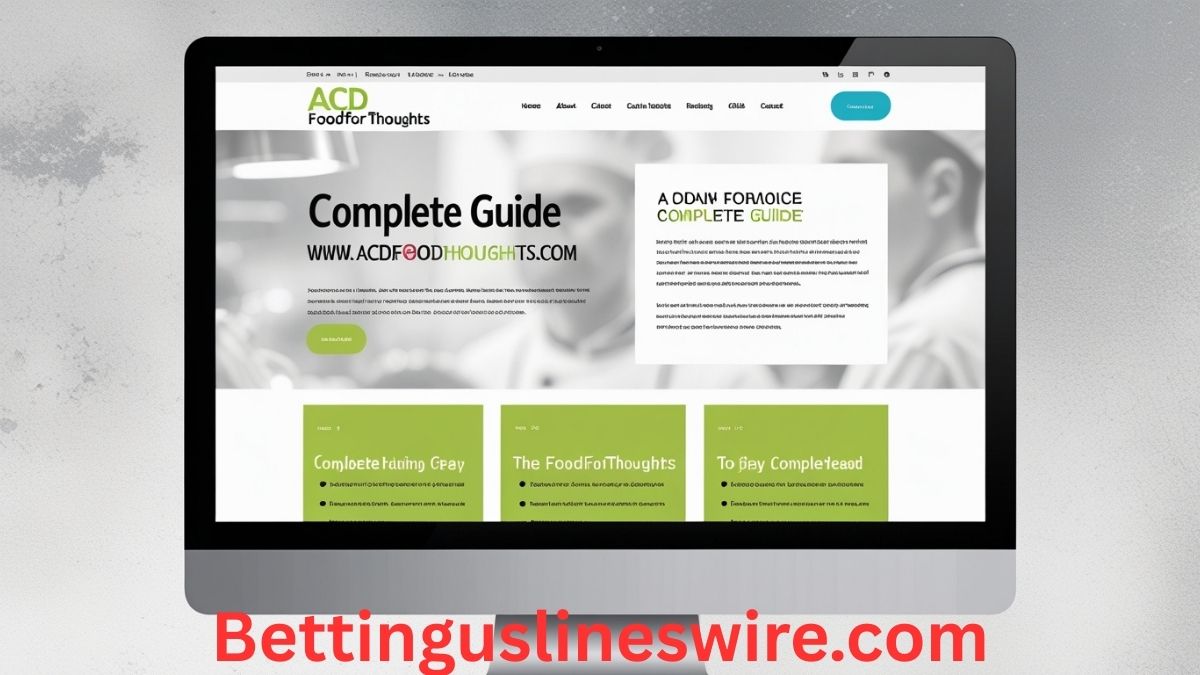 www acdfoodforthoughts com